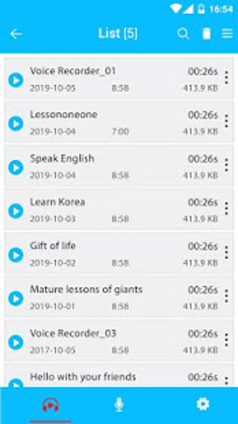 Imagen 1 para Voice recorder - Audio ed…