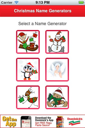Image 0 for Christmas Names
