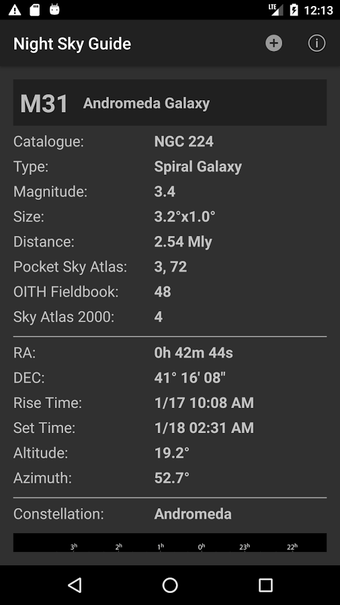Imagen 1 para Night Sky Guide