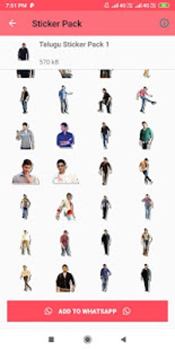 Imagen 0 para Telugu Sticker for Whatsa…