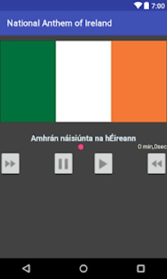 Image 0 for National Anthem of Irelan…
