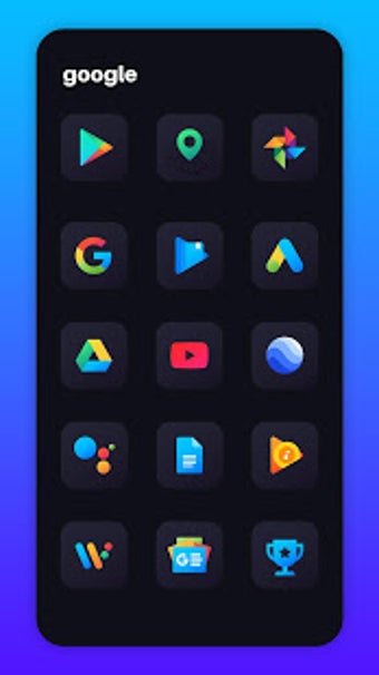 Image 2 for Nova Dark Icon Pack - Rou…