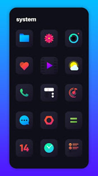 Image 0 for Nova Dark Icon Pack - Rou…