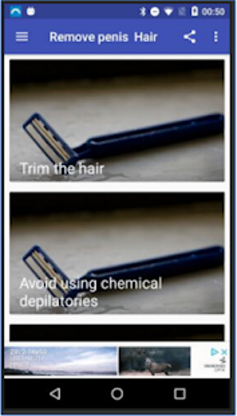 Image 2 for How to remove penis hair