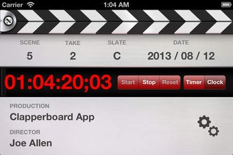 Image 0 for Clapperboard - Timecode S…