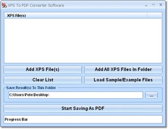 Image 0 for XPS To PDF Converter Soft…