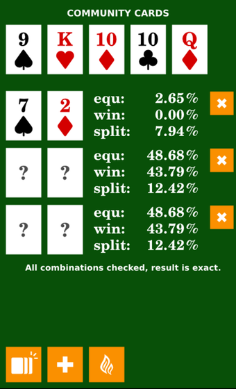 Imagen 1 para Poker Calculator