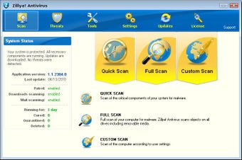 Image 0 for Zillya Antivirus