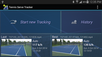 Image 1 for Tennis Serve Tracker