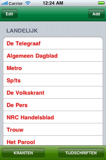 Imagen 0 para KRANTEN en TIJDSCHRIFTEN