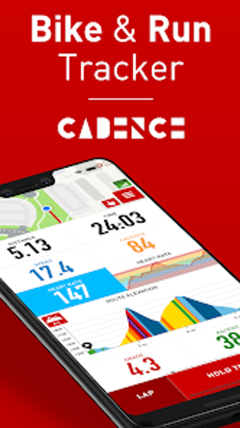Image 0 for Bike  Run Tracker - Caden…