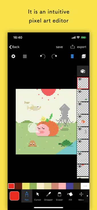 Image 1 for Pixelable - Pixel Art Edi…