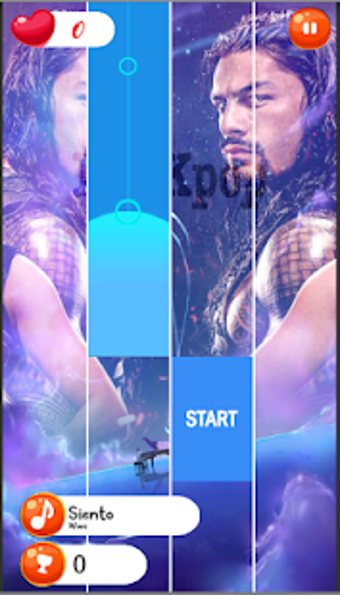Image 1 for Wwe Piano  Black Tiles 1