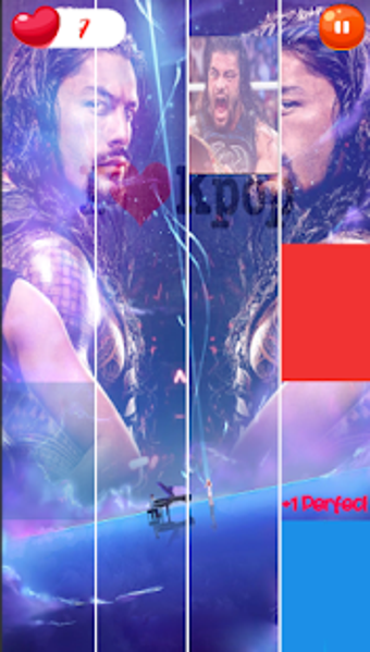 Image 1 for Wwe Piano  Black Tiles 1