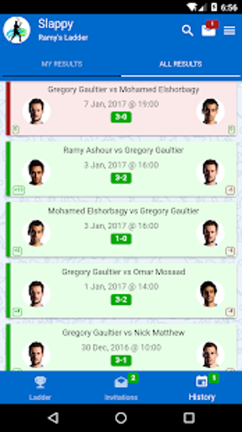 Image 1 for Slappy: Sports Ladder App