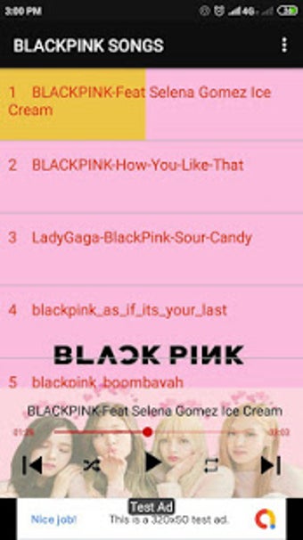 Imagen 2 para Ice Cream - BlackPink Son…
