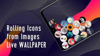Image 1 for Rolling Icons Wallpaper -…