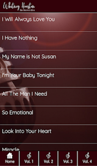 Imagen 1 para Whitney Houston Song Coll…