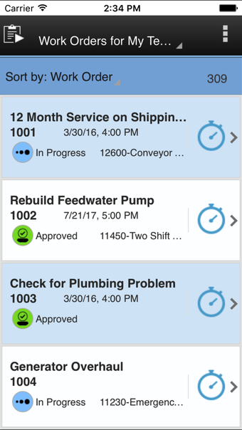 Image 0 for IBM Maximo Work Execution