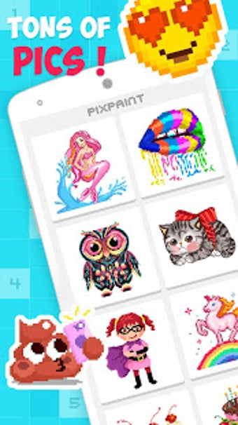 Image 1 for PixPaint - Color By Numbe…