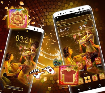 Image 1 for Radha Krishna Launcher Th…