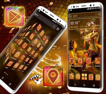 Image 0 for Radha Krishna Launcher Th…