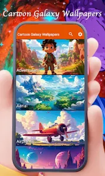 Image 0 for Cartoon Galaxy Wallpapers