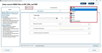Imagen 0 para SysInfo MBOX to EML Conve…