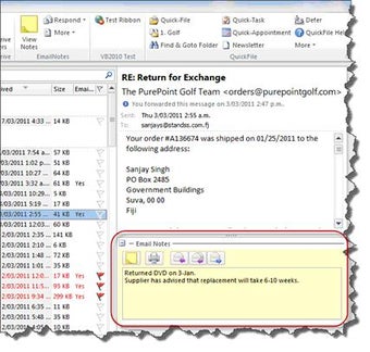 Image 0 for EmailNotes for Outlook