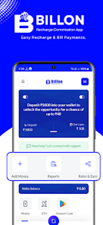 Image 0 for BillOn - Recharge App
