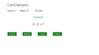Image 0 for CalcChampion for Windows …
