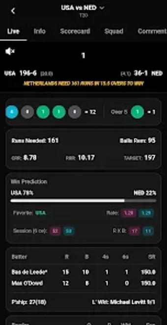 Image 0 for CricEx - No ads - Live Sc…