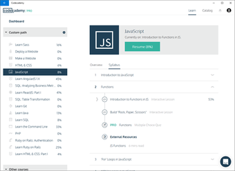Image 1 for Codecademy for Windows 10