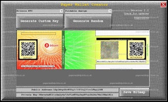 Imagen 0 para Paper Wallet Creator