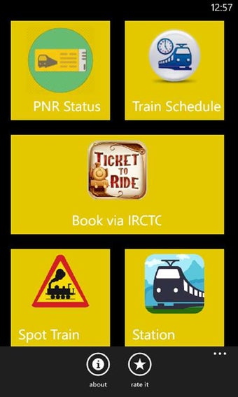 Imagen 1 para Rail Enquiry for Windows …