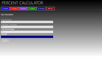 Image 1 for Percent Calculator 8