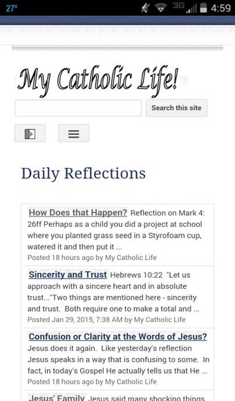 Imagen 0 para Catholic Daily Reflection…