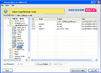 Image 0 for Import EDB to PST