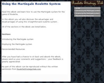 Image 0 for Using the Martingale Roul…
