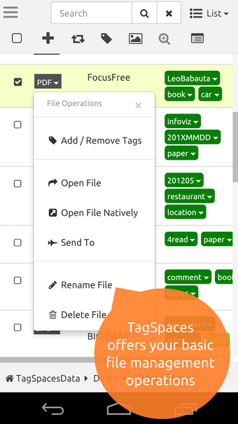 Imagen 5 para TagSpaces Lite