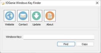 Image 0 for IOGenie Windows Key Finde…