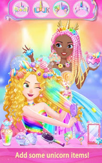 Image 1 for Unicorn Fantasy Hair Salo…