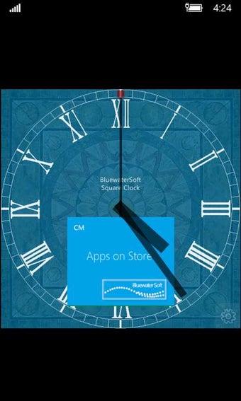 Image 1 for Desk'TOP' Square Clock fo…