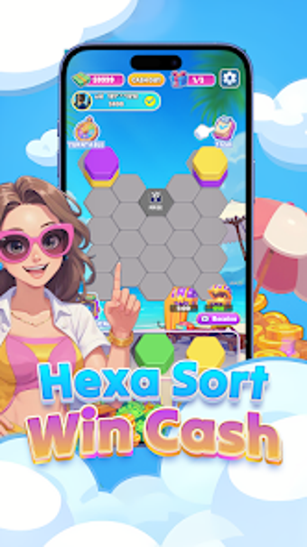 Image 0 for Hexa Sort : Win Cash