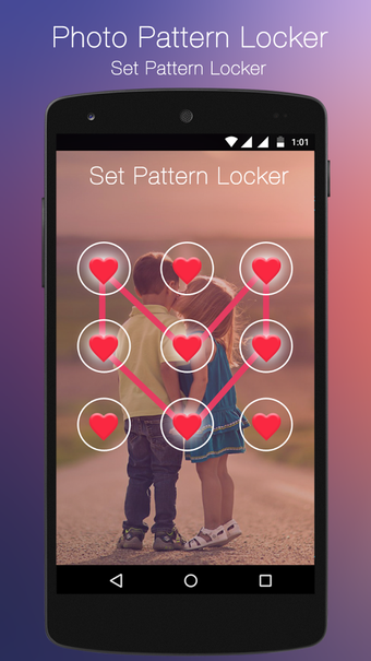 Imagen 1 para Photo Pattern Lock Screen