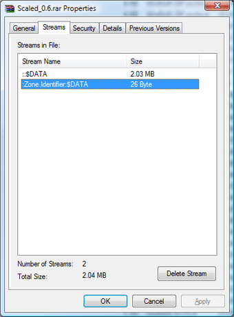 Image 0 for StreamInfo Shell Extensio…