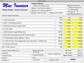 Imagen 0 para MAC-Invoicer