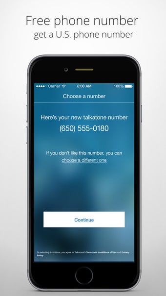 Imagen 2 para Talkatone: Unlimited SMS …