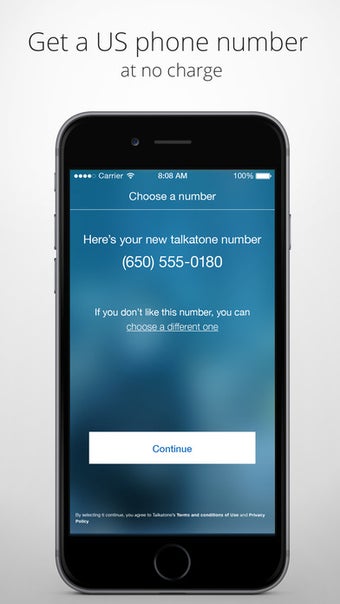 Imagen 4 para Talkatone: Unlimited SMS …
