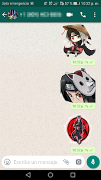 Image 1 for Anime Stickers itachi for…